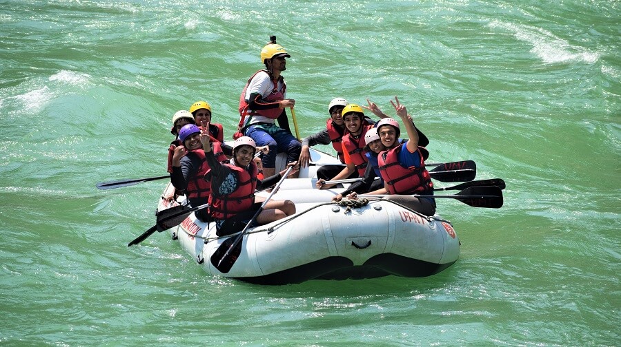 Rishikesh River Rafting Fun