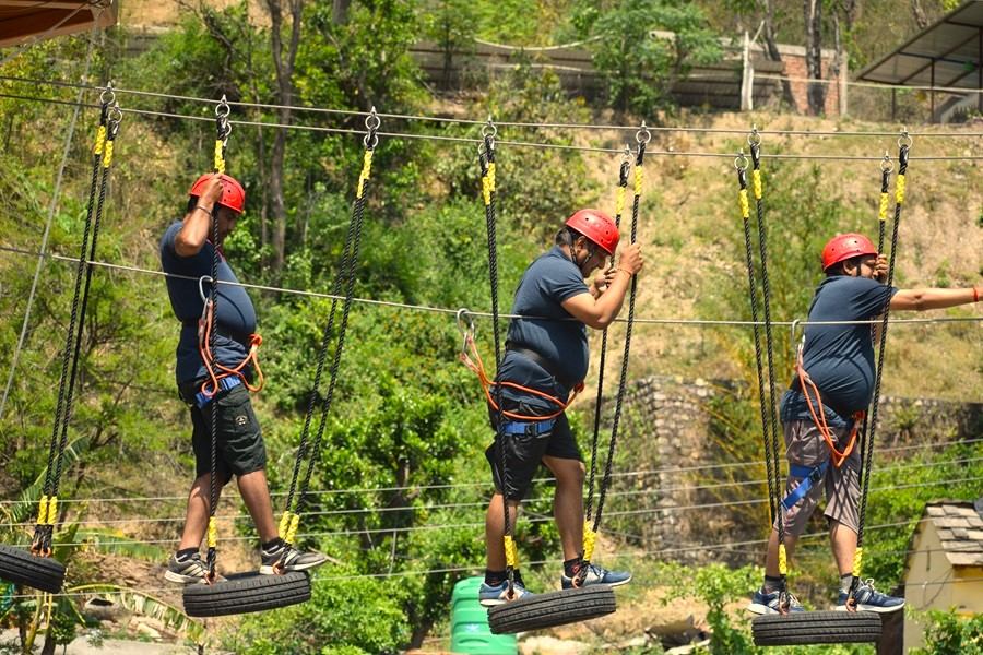 Adventure Activity Tour for Corporates in Rishikesh