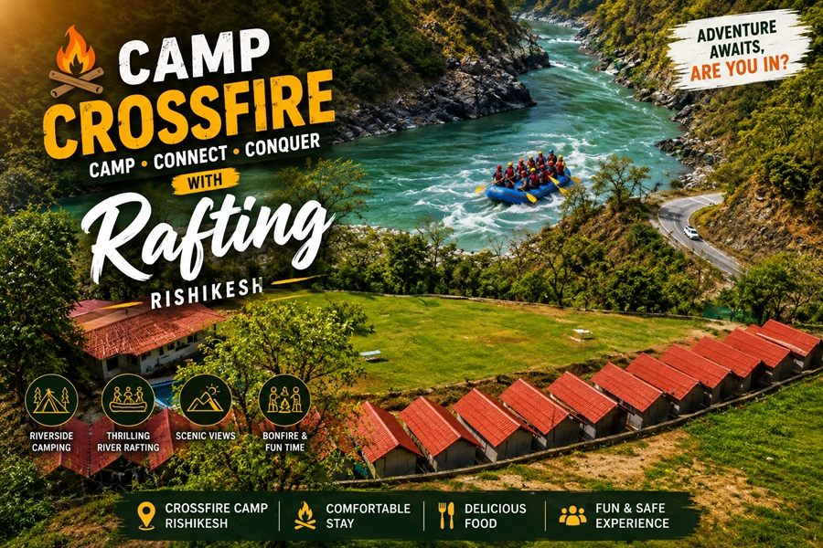 Camp Crossfire with Rafting Package