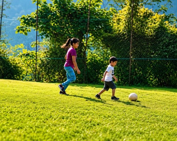 Kids Playing at Camp Crossfire