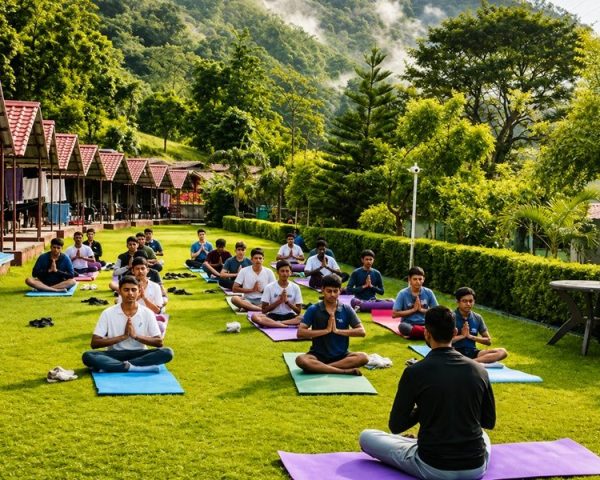 Yoga Session in Crossfire