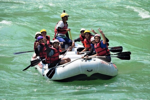 Rishikesh River Rafting Fun