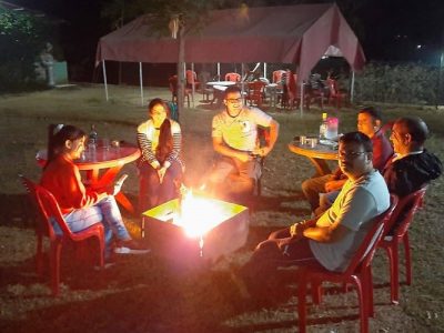 Bonfire at Camp Crossfire