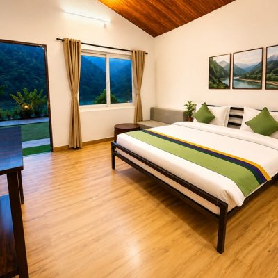 Crossfire Cottages Bedroom