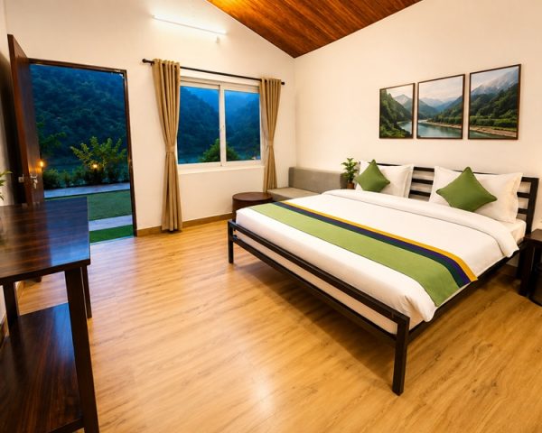 Crossfire Cottages Bedroom