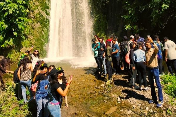 Waterfall Near Ganga View Camp