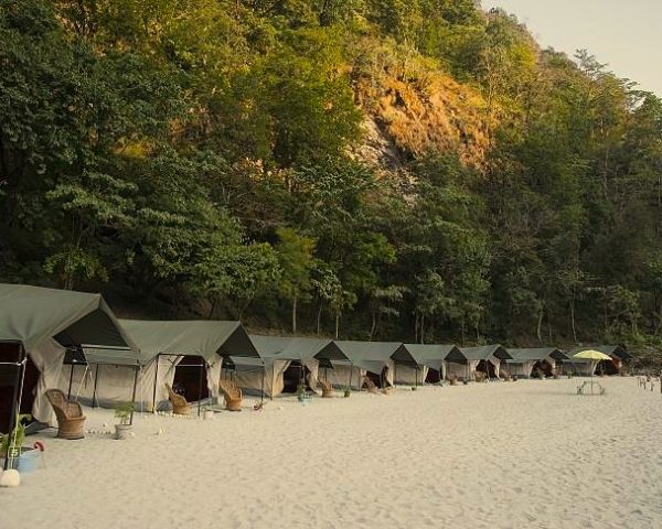 Mercury Himalayan Best Beach Camp at Rishikesh