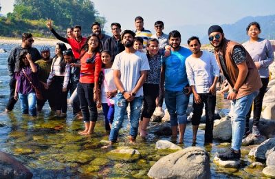 Trekking in Group at Rishikesh